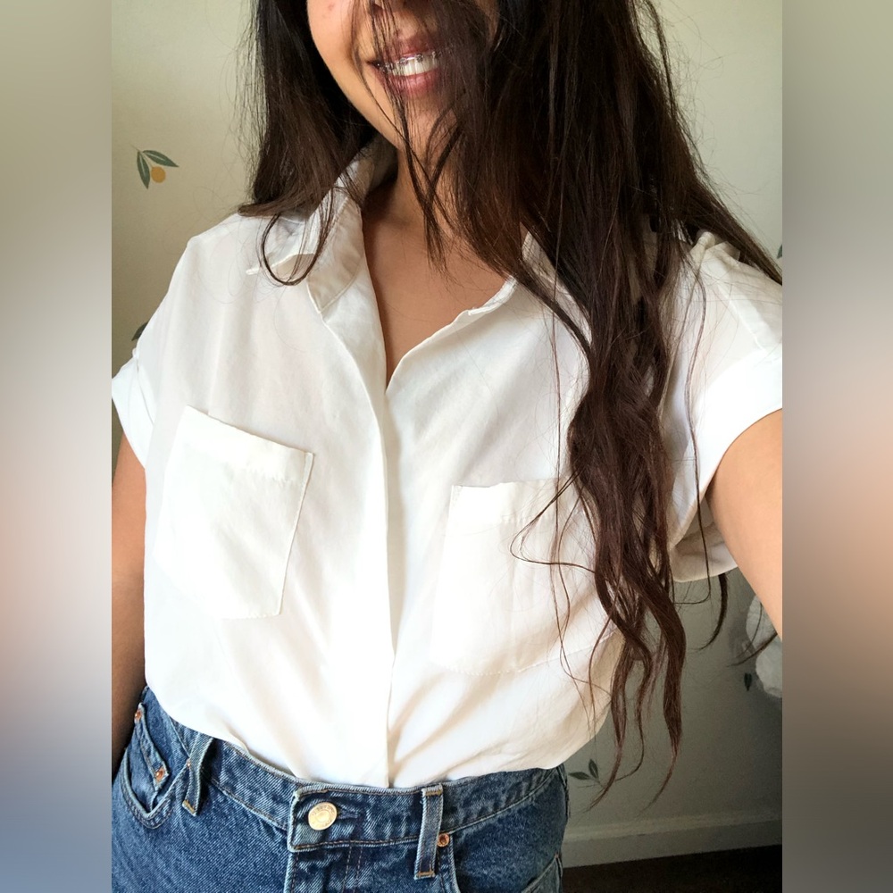 🔴 One way Collared Top